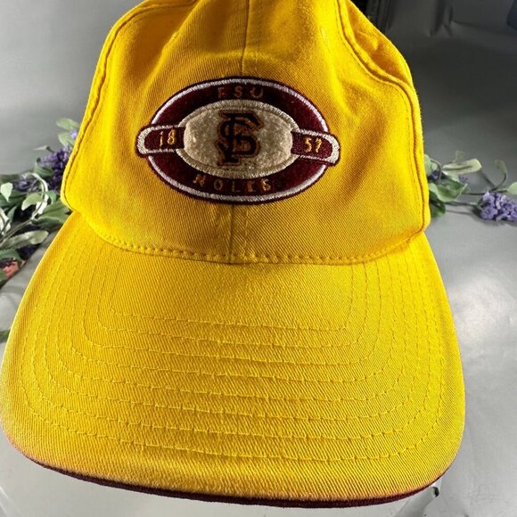 Top World FSU Noles Cap Florida State Seminoles Baseball Hat Strap Back 6 Panel - Picture 8 of 15